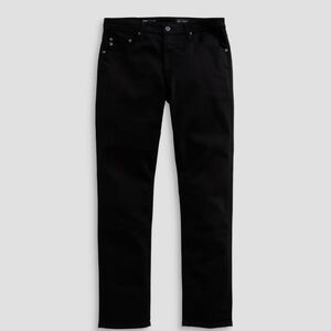 AG EVERETT SLIM-STRAIGHT BLACK JEANS NWOT